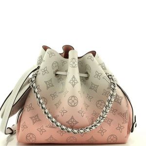 Authentic Louis Vuitton Bella Bucket Bag Gradient Mahina Leather